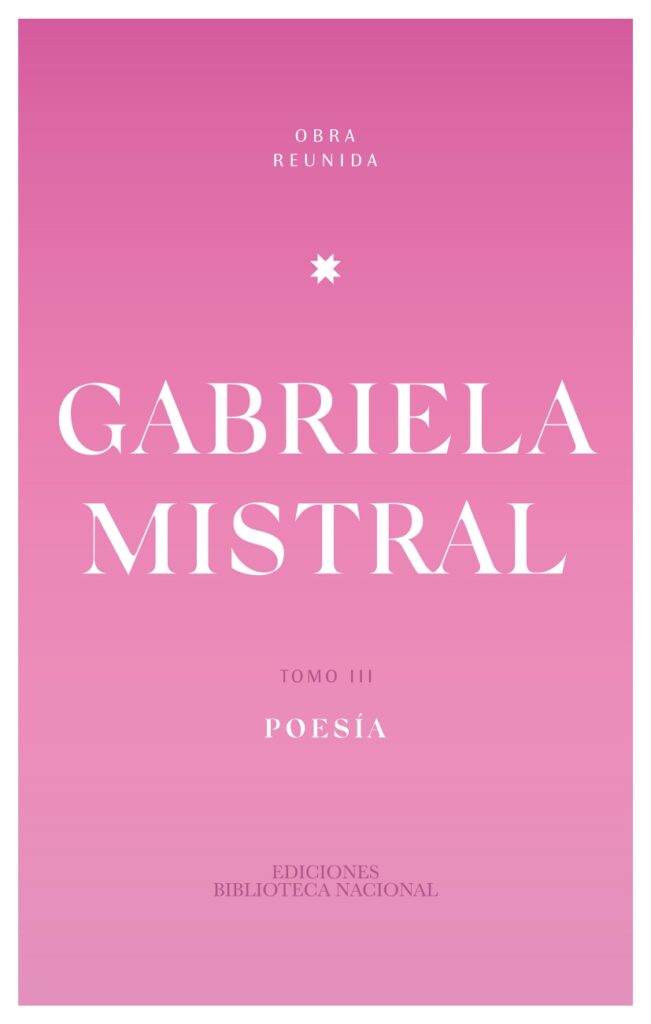 Tomo III-1 Gabriela Mistral