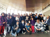 FOTO ALCALDESA MIGRANTES VENEZOLANOS